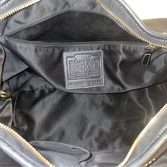 Coach Ergo Legacy Black Leather Shoulder Bag - Picture 9 of 11